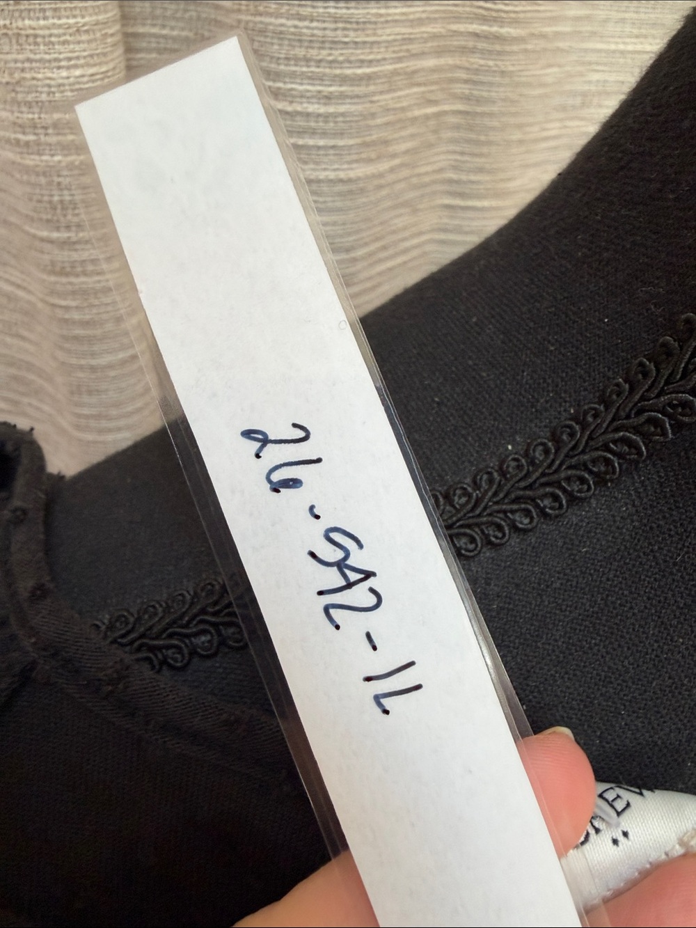 J. Crew Black Scoop Neck Short-Sleeve Dress - Picture 4 of 4
